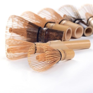 Fouet Matcha en bambou violet foncé de qualité fait à la main pour la cérémonie du thé Matcha avec Logo personnalisé - Product Image 3