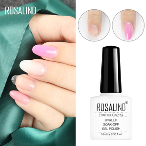 Rosalind özel logo özel etiket 6 renk 10ml jel <span class=keywords><strong>nail</strong></span> <span class=keywords><strong>art</strong></span> lehçe uzun ömürlü kolay uygulayın uv jel poli tırnak jeli toptan - Product Image 2