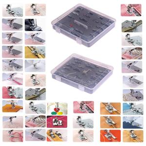 Ensemble de pieds de <span class=keywords><strong>machine</strong></span> <span class=keywords><strong>à</strong></span> coudre 42 pièces avec boîte de luxe Pieds de <span class=keywords><strong>machine</strong></span> <span class=keywords><strong>à</strong></span> coudre professionnels pour Brother <span class=keywords><strong>Singer</strong></span> Janome Juki Simplicity - Product Image 2