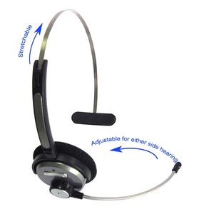 Casque téléphonique sans fil classique à réduction de bruit avec microphone USB pour centre d'appels - Product Image 2