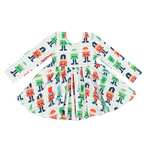 China de fábrica barato fiesta de niña de las flores molinete vestido <span class=keywords><strong>Cascanueces</strong></span> soldados niña vestido de - Product Image 1
