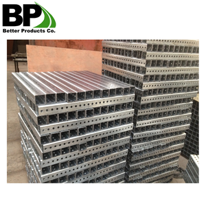 Postes de señal cuadrados de acero de seguridad inmobiliaria con agujero - Product Image 1