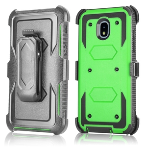 3 en 1 Antichoc Robuste Pour Téléphone Portable <span class=keywords><strong>Samsung</strong></span> Galaxy J3 2018 Clip Ceinture Étuis de Couverture Arrière - Product Image 4