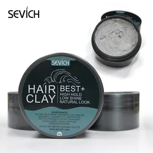 Hair Modeling Clay Strong Matte Gel Wax For Men