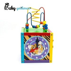 Nouveau <span class=keywords><strong>le</strong></span> plus chaud 5 dans 1 en bois enfants activité cube avec perle <span class=keywords><strong>labyrinthe</strong></span> Z11137B - Product Image 6