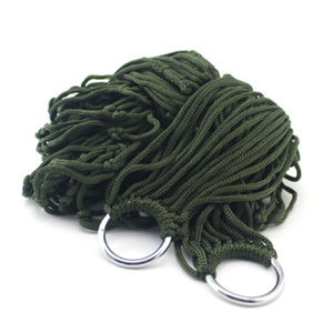<span class=keywords><strong>Verde</strong></span> neto hamaca con corbata cuerda camping hamaca - Product Image 5