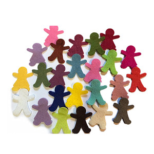 Tự làm cảm thấy hình dạng thủ công tùy chỉnh màu Len cảm thấy bướm trẻ em thủ công - Product Image 5