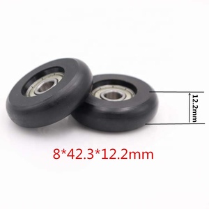 Rueda de Rodamiento de Nylon Tipo <span class=keywords><strong>R</strong></span> 8*42*12mm 608 Zz para Ventanas - Product Image 4