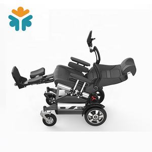 Grosir kursi roda listrik, kursi roda listrik ringan lipat untuk orang cacat - Product Image 4