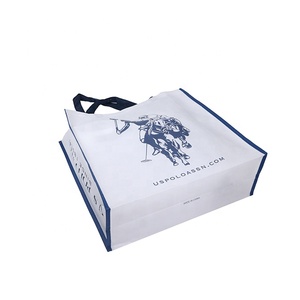 Meilleur Vente Guangzhou Non Tissé Tissu Vêtements Emballage Sac Logo Personnalisé Avec Marque Nom Sac de Transport - Product Image 6