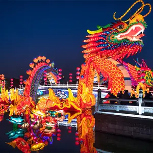 New Year Festival Decoration Chinese Dragon Lantern For Sale