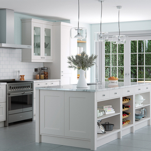 Vermonhouse – meuble de cuisine en MDF, laque blanche, pour villa à brise-bise, 2022 - Product Image 3