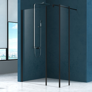 De alta calidad de caminar en <span class=keywords><strong>el</strong></span> siglo de la puerta de la ducha de vidrio - Product Image 1