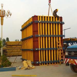 LIANGGONG personalizado ajustable Arco de la columna y la pared de <span class=keywords><strong>madera</strong></span> contrachapada sistema de encofrado para la construcción de puentes - Product Image 4