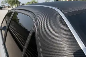 3D कार्बन फाइबर के लिए vinyl जल सर्वेक्षण फिल्म कार स्टीकर फिल्म रोल
