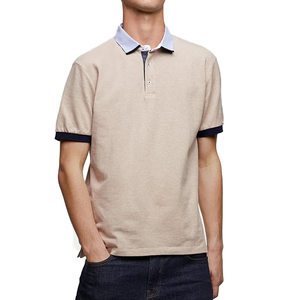 Nuevo diseño de moda sentir tres colores Polo camisa 100% algodón para hombre - Product Image 1