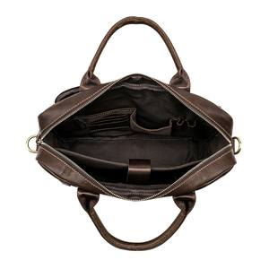Instock <span class=keywords><strong>Amazon</strong></span> Venta caliente <span class=keywords><strong>hombre</strong></span> de mano portátil bolso maletín muestra de cuero de los hombres 8503 - Product Image 5