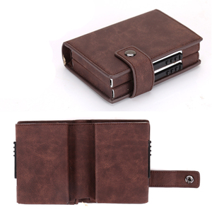 <span class=keywords><strong>Tarjetero</strong></span> de Aluminio con Bloqueo RFID, Doble Caja, Apertura Lateral Automática - Product Image 5