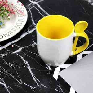 Quà Tặng Tùy Chỉnh 12Oz Màu Bên Trong Thăng Hoa Trống Muỗng Cà Phê Mug Cho Trang Trí Nhà - Product Image 5