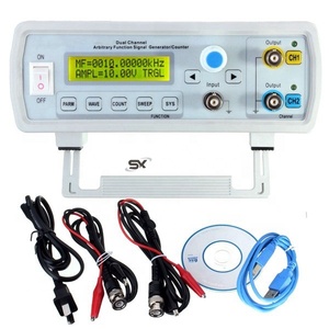 Generator (FY3200S-24M) 24MHz Dual-channel bentuk gelombang berubah-ubah DDS fungsi Sine Square sweat Counter Generator sinyal - Product Image 1