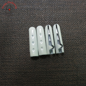 De alta calidad Blanco bala puntas de Metal cuerda de inflexión para zapatos y con capucha Decoración - Product Image 2
