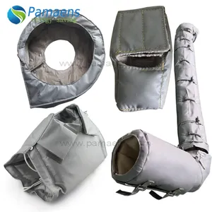 Removable waterproof insulation blanket/cover/jacket cover for steam pipes