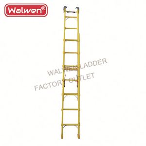 Échelle portable à acheter <span class=keywords><strong>en</strong></span> ligne, échelle à marches, tabourets, échelle télescopique <span class=keywords><strong>en</strong></span> <span class=keywords><strong>fibre</strong></span> <span class=keywords><strong>de</strong></span> <span class=keywords><strong>verre</strong></span> <span class=keywords><strong>de</strong></span> 6 m avec crochet d'extension - Product Image 2