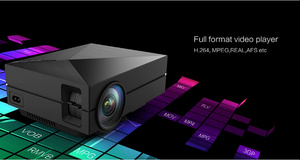 Máy Chiếu <span class=keywords><strong>Mini</strong></span> Mới Và Giá Rẻ 2017 Máy Chiếu <span class=keywords><strong>LED</strong></span> HD1080P 1000 Lumens <span class=keywords><strong>Gm60</strong></span> - Product Image 2