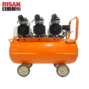 220V 65L oil free 2.7KW 3HP Silent air compressor