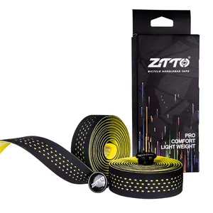 ZTTO yol bisikleti Bar bant yüksek kaliteli titreşim sönümleme titreşim önleyici EVA PU gidon bandı Wrap