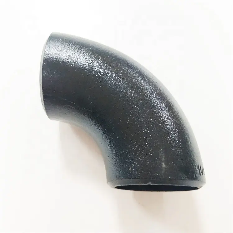 Black Painted ASME B16.9 4 Inch Carbon Steel Pipe 피팅 팔꿈치