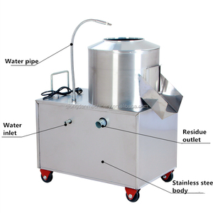 Macchina Automatica Industriale per Lavaggio e Pelatura di Patate, Carote e Zenzero a Buon Prezzo - Product Image 4