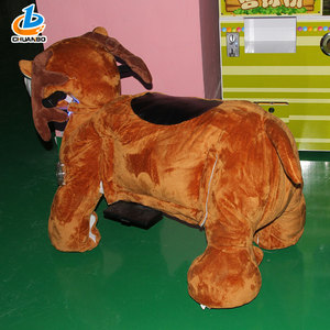 Monnayeur électrique en peluche animal jouet voiture à monnayeur tour d'animal - Product Image 2