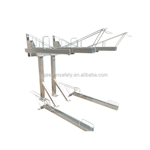Soporte <span class=keywords><strong>de</strong></span> estacionamiento <span class=keywords><strong>de</strong></span> bicicleta apilable, estante <span class=keywords><strong>de</strong></span> exhibición <span class=keywords><strong>de</strong></span> bicicleta galvanizado, soporte <span class=keywords><strong>de</strong></span> bicicleta duradero - Product Image 2