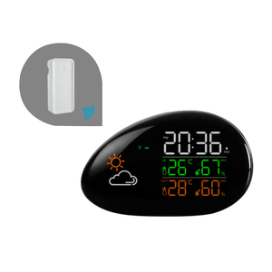 Regalo de oficina escritorio <span class=keywords><strong>reloj</strong></span> termómetro barómetro <span class=keywords><strong>reloj</strong></span> termómetro higrómetro calendario barómetro <span class=keywords><strong>reloj</strong></span> termómetro - Product Image 1
