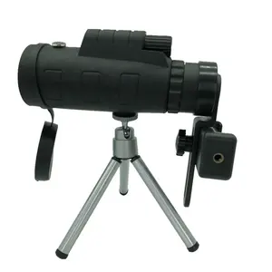 单筒望远镜 40x60 高功率棱镜单眼高清双焦点范围观鸟，野生动物, 旅行，音乐会，体育