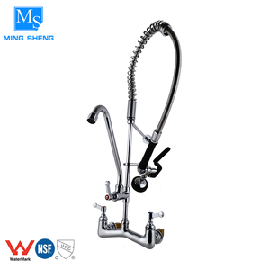 2 montado en <span class=keywords><strong>la</strong></span> pared de amazon Venta caliente alta arco cocina comercial de enjuague grifo aerosol de <span class=keywords><strong>la</strong></span> <span class=keywords><strong>retirada</strong></span> - Product Image 1