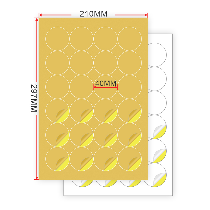 Sticker - Papel Autoadhesivo A4 Para Imprimir - Pack 50 | Cuotas sin interés