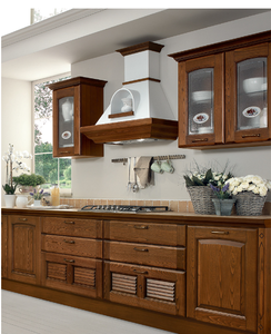 Gran cantidad de lujo americano de gabinete de cocina de madera maciza - Product Image 5