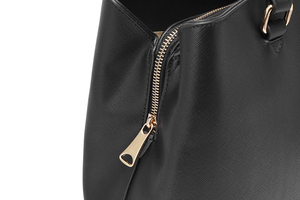 Clásico negro <span class=keywords><strong>simple</strong></span> de gran capacidad bolso de 2019 de moda de las mujeres de <span class=keywords><strong>la</strong></span> moda de <span class=keywords><strong>la</strong></span> pu bolso - Product Image 6