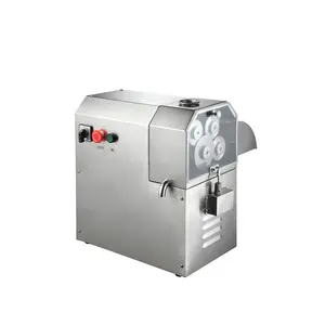 Toptan fiyat elektrikli şeker kamışı sıkacağı makinesi suyu sıkacağı içecek meyve mağaza karton kutu 220v/110v 350-400 kg/saat 4 adet