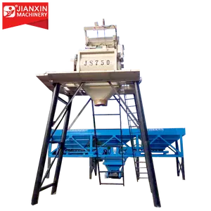 JIANXIN 35m3/h Small Concrete Batching Plant with Factory Price