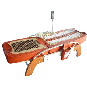 Cama de Masaje Facial de <span class=keywords><strong>Jade</strong></span>, Muebles de Salón de Belleza, Equipo de Salón de Belleza, Acupresión de Madera de Turmalina - Product Image 1