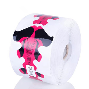 Venta caliente América Amazon más grueso dual sistema forma 500 pcs por rollo <span class=keywords><strong>mariposa</strong></span> forma de uñas - Product Image 1
