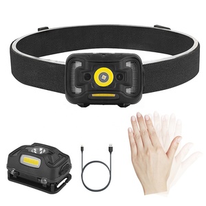<span class=keywords><strong>Lampe</strong></span> <span class=keywords><strong>frontale</strong></span> rechargeable à double LED, lumière très brillante, idéal pour le Camping, la course à pied, la randonnée et l'extérieur - Product Image 1