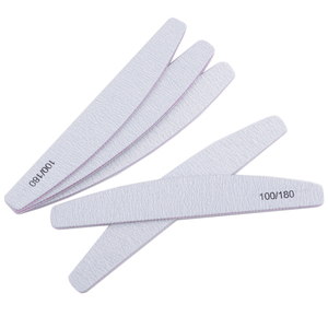 Lime à ongles électrique, 100/180 papier de verre, éponge, blocs polissoir, Double face, pour enlever les <span class=keywords><strong>cuticules</strong></span>, outils de manucure - Product Image 1
