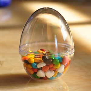 Boule <span class=keywords><strong>de</strong></span> Noël géante Yongli, grand œuf <span class=keywords><strong>de</strong></span> Pâques en plastique transparent, boîte à œufs remplie - Product Image 2