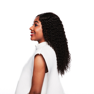 <span class=keywords><strong>30</strong></span> pulgadas bohemio Remy <span class=keywords><strong>de</strong></span> cabello humano completo <span class=keywords><strong>de</strong></span> encaje rizado diadema peluca negro <span class=keywords><strong>de</strong></span> las mujeres - Product Image 3