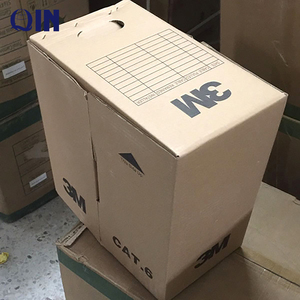 OEM แบรนด์ที่มีคุณภาพสูง Cat6ทองแดงที่เป็นของแข็ง3เมตร24awg 0.56มิลลิเมตร4pr Utp สาย <span class=keywords><strong>Lan</strong></span> - Product Image 3