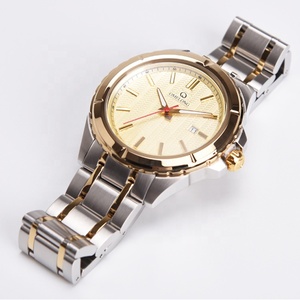 Đồng Hồ Đeo Tay Omax Đồng Hồ Thạch Anh Mua Sắm Trực Tuyến Thép Không Gỉ 2020 Đàn Ông Oem Nhật Bản Movt Analog IP Vàng, Mạ Đen 300 - Product Image 4